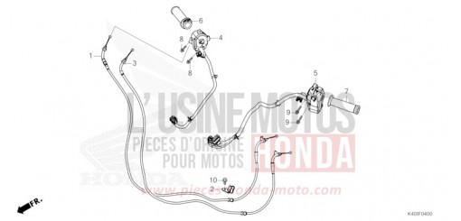 COMMUTATEUR/CABLE NSS125ADM de 2021